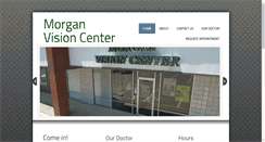 Desktop Screenshot of morganvisioncenter.com